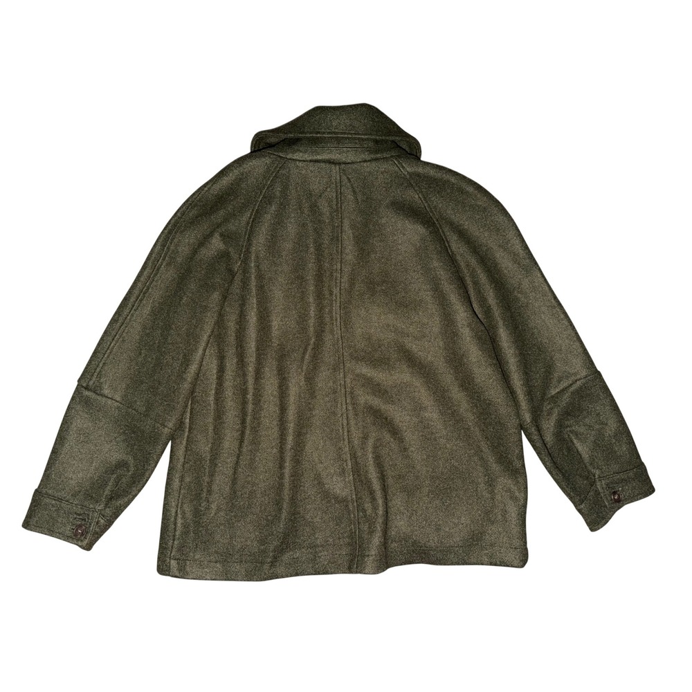 Avec Les Filles Olive‎ Green Zip Front Utility Jacket Womens Large 81077 X7 - Picture 9 of 11